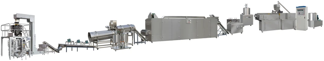 Multi-Function High Efficiency Core-Filling Puff Snack Processing Line