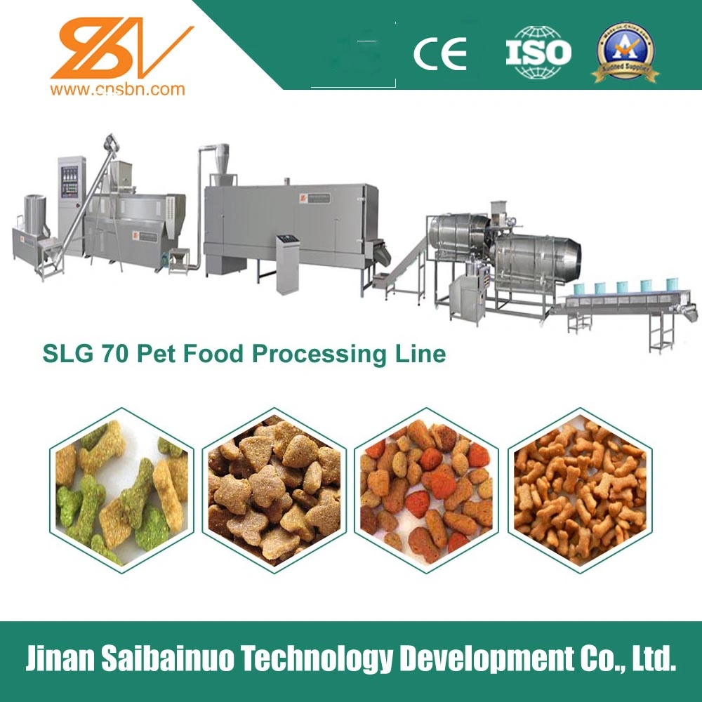 Continuous Automatic Pet Food Processing Line