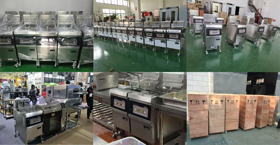 Electric Gas Potato Chips Frying Fryer Machine for Fast Food Restaurant