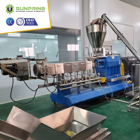 Máquina de fazer lanches de alta velocidade 3D linha de processamento de pellets fritos