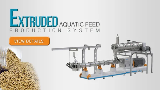 Máquina de alimentação de peixe Máquina de processamento de pellets Linha de produção extrusora de comida de peixe flutuante