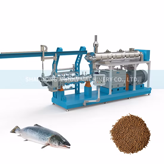 Máquina extrusora para processamento de alimentos para tartarugas Linha de produção automática de pastilhas de ração para peixes